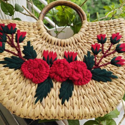 Kauna Grass Hand Basket