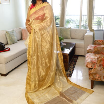 Tissue Chanderi Saree